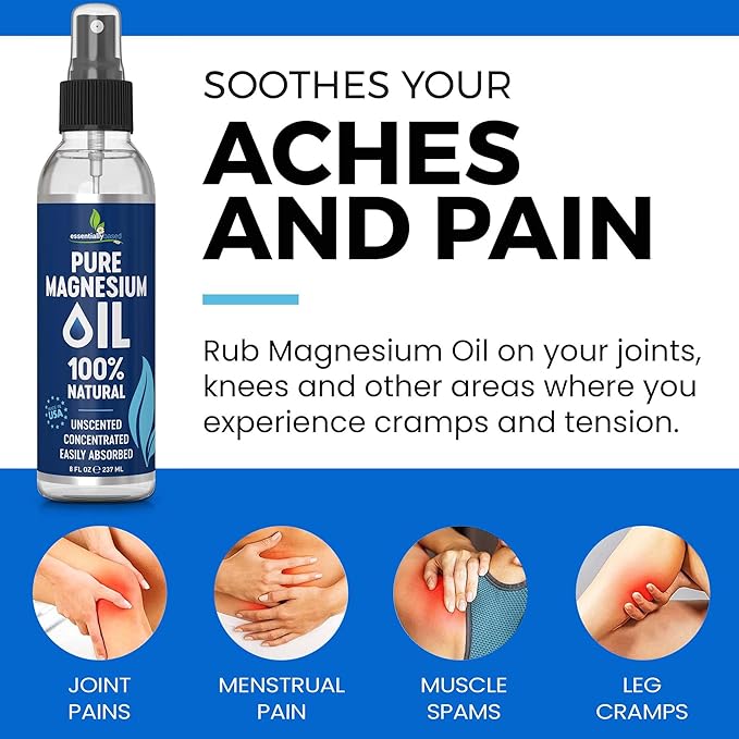 Pure Magnesium Oil Spray 8oz - Image 3