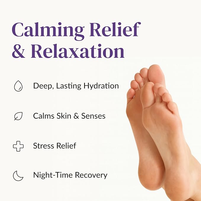 Epielle Relaxing Foot Mask 6 Pairs, Soften and Restore - Image 3