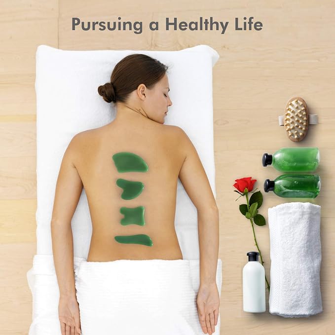 airogym Guasha Massage Tool，Natural Stone Gua Sha Board - Image 6