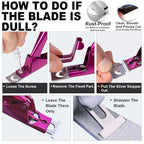 Violet Red Premium Adjustable Nail Clippers - Image 8