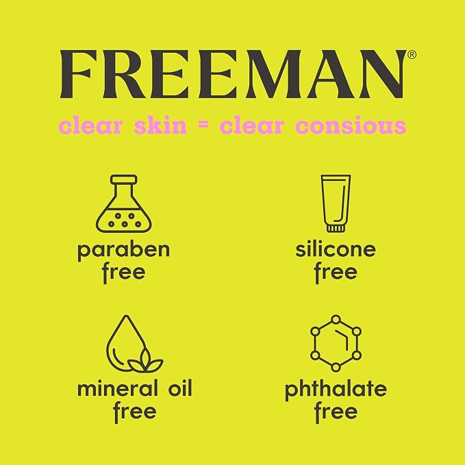 Freeman Anti-Stress Clay Mask, Dead Sea Mineral Face Mask, Lavender & Sea Salt - Image 9