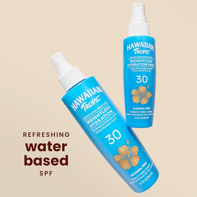 Hawaiian Tropic Weightless Hydration Water Mist - Image 2