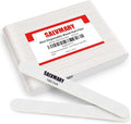 Professional Disposable Small Nail Files 180/240 Grit Double Sided White Emery by SALVMARY