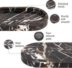 Natural Marble Tray Oval, Bathroom Vanity Tray - Image 3
