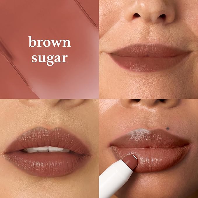 Julep It’s Balm Moisturizing Lip Color Trio – Brandy Wine, Almond Nude – - Image 3