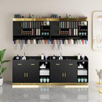 Hair Color Organizer Rack, Wall Mounted Salon Station - Image 6