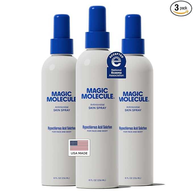 Magic Molecule Skin Cleanser for All Types, Hypochlorous Acid Spray Helps Heal by MagicMolecule