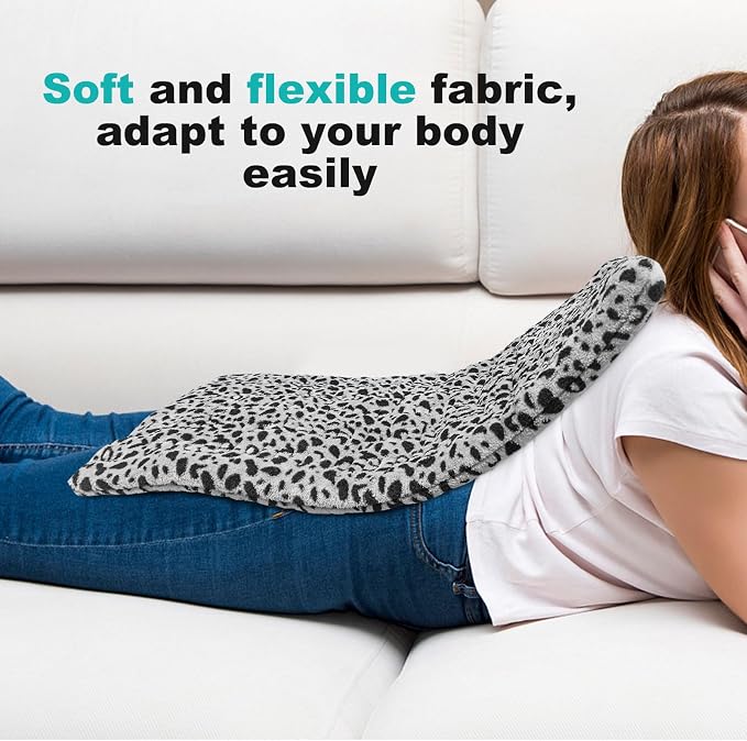 Heating Pad for Back Pain and Cramps Relief, Ultra Soft Microplush Heating Pad - Image 5