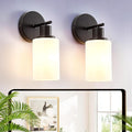 DLLT Wall Sconces Set of Two: Modern Bathroom Vanity Light Fixtures by DINGLILIGHTING