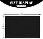Reed&Pick 24 Pack Black Hand Towels 100% Cotton Spa Towels 16x26 inches Highly - Image 5