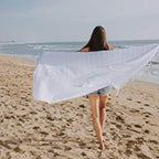 InfuseZen Stonewashed Turkish Bath & Beach Towel –100% Organic Turkish Cotton - Image 6