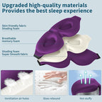 ZGGCD Sleep Mask for Side Sleeper, Light Blocking Sleeping Eye Mask for Women - Image 5