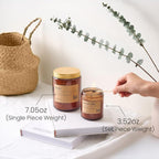 M&SENSE Oceanic Breeze Scented Christmas Candle Gift, Aromatherapy Candle Set - Image 5