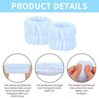 6Pcs Spa Set, Terry Cloth Headbands & Wrist Washbands - Image 7