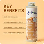 St. Ives Oatmeal & Shea Butter Body Wash | Moisturizing Body Wash - Image 5