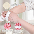 Jeffdad 2Pcs Natural Loofah Sponge, Premium Exfoliating Body Scrubber - Image 3
