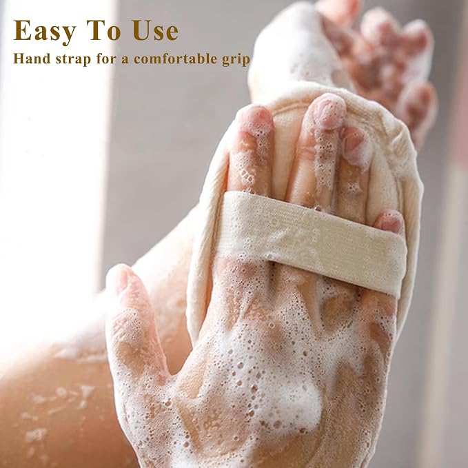 Loofah Sponge Pads Natural Organic Bath Luffa Sponges Pads Natural Bath Shower - Image 3