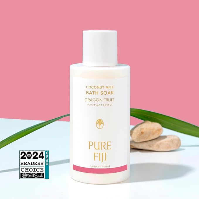 Pure Fiji Coconut Milk Bath Soak, Dragon Fruit - Image 4