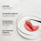 DRMTLGY Brightening Eye Masks – Biodegradable Hydrogel Under Eye Patches - Image 4