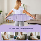 Heating Pad for Period Cramps, Upgraded Wrap Heating Pad for Back Pain Relief - Image 7