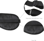 100% Mulberry Silk Sleep Mask Blackout, Cute Natural Sleeping Mask - Image 5