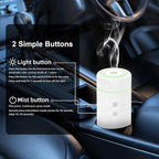 SEEDSEEL 100ML Car Essential Oil Diffuser, Rechargeable Battery Powered - Image 5