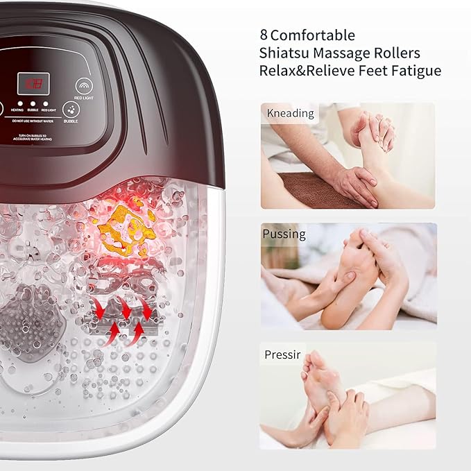 Foot Soaking Tub, Foot Spa Bath Massager - Image 3