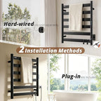 R FLORY Heated Towel Rack for Bathroom, 6 Bar Wall Mounted Towel Warmer Racl - Image 9