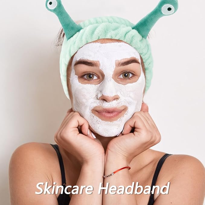 VELSCRUN Spa Headband, Makeup Face Wash Skincare Headbands, Stuff - Image 4