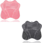 Shower Foot Scrubber, Shower Foot and Back Scrubber by EASKITE