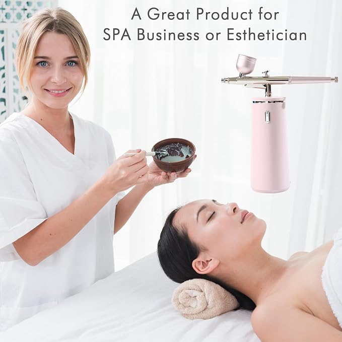 Microtree Nano Facial Sprayer High Pressure, Oxygen Facial Machine Rechargeable - Image 3