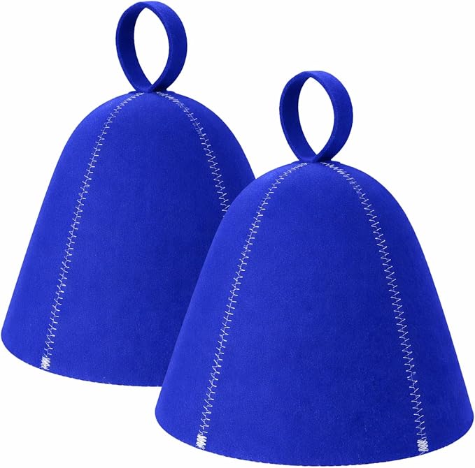 JaGely Sauna Hat for Men Women Sauna Hat Vaporarium Cap Russian Banya Cap for by JaGely