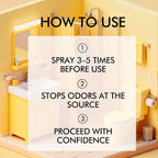 Toilet Spray, Eucalyptus & Lavender, 3 Pack 1.7 fl oz each, Bathroom Odor - Image 6
