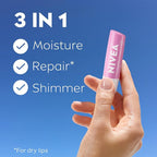 NIVEA Shimmer Lip Care, Shimmery Lip Balm Pack - Image 3