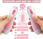 Qunlions life Baby Nail Trimmer Electric-12 in 1 Baby Nail Clippers Safe Baby - Image 2