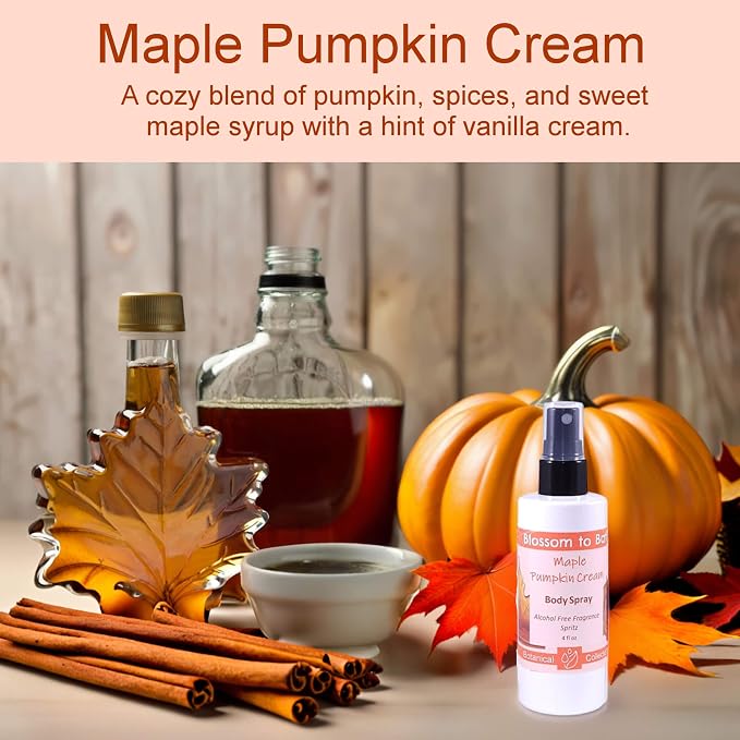 Blossom to Bath Maple Pumpkin Cream Body Spray - Image 2