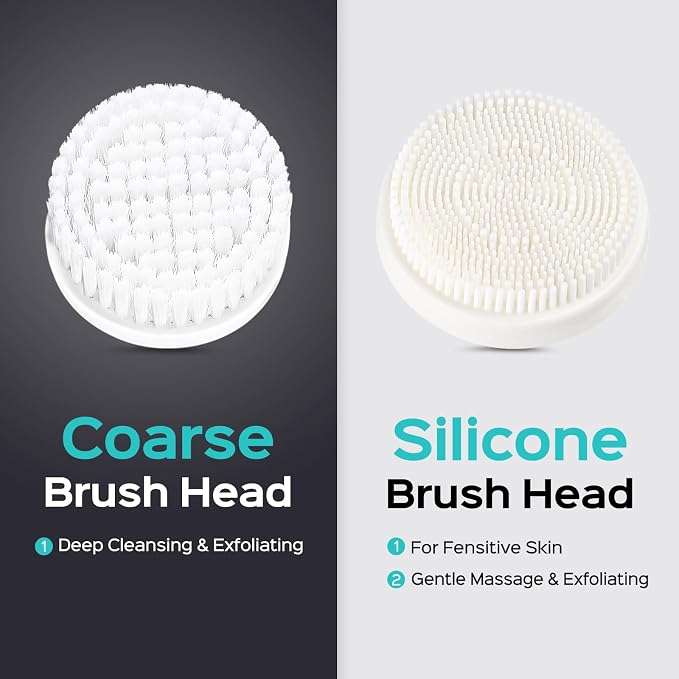 COSLUS Face Scrubber Facial Cleansing Brush: 2 Speed Adjustable Face Cleansing - Image 9