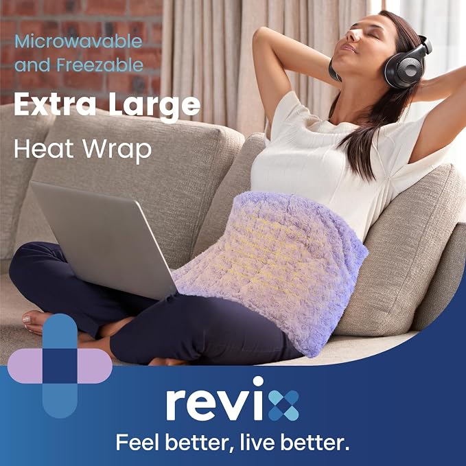 REVIX Extra Large Heating Pad Microwavable - Image 2
