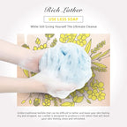 Spongentle Shower Loofah Bath Sponge, Body Scrubber - Image 3