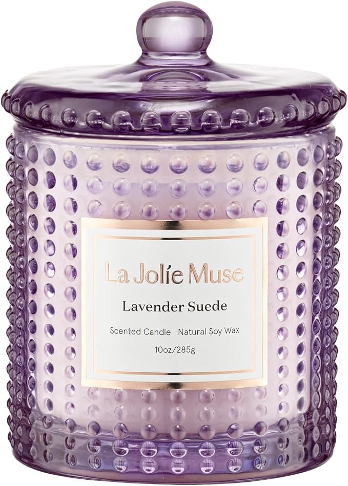 LA JOLIE MUSE Lavender Suede Candle by LaJol%C3%ADeMuse