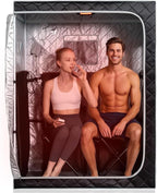 Smartmak Portable Far Infrared Sauna, Home Two Person Sauna Box by Smartmak