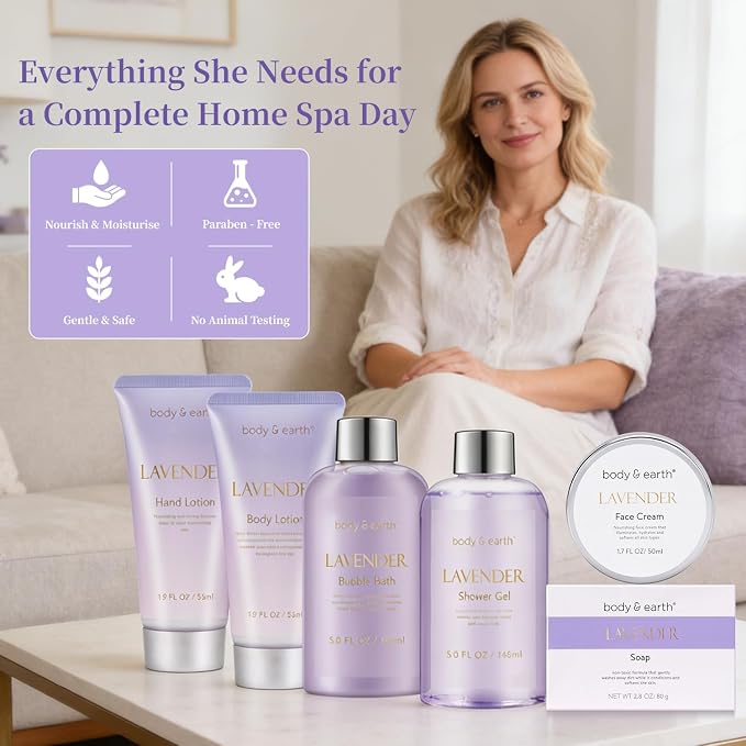BODY & EARTH Bath and Body Gift Set - Image 5