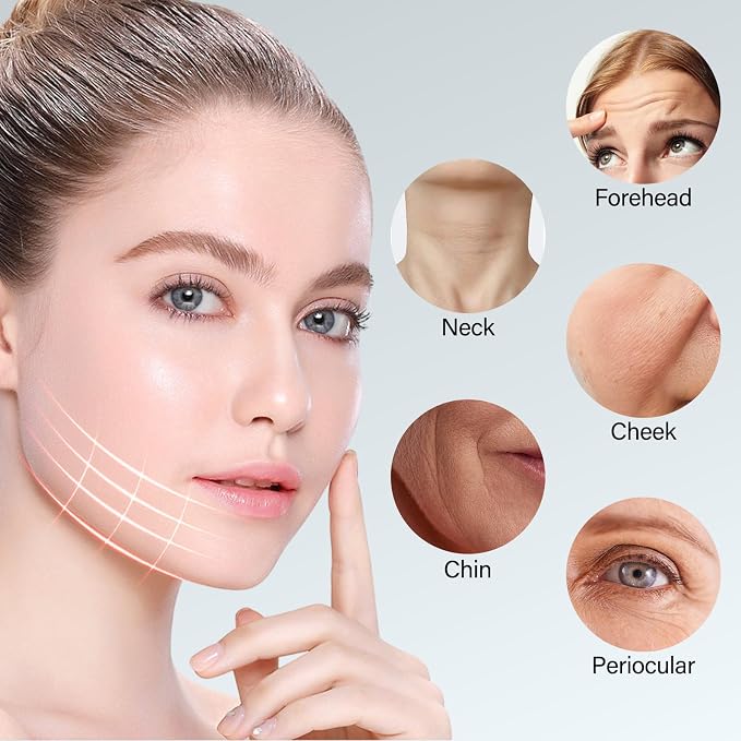 Red Light Therapy for Face, 7 Color LED Facial Light Therapy Wand for Skin Care - Image 6
