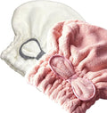 Jseng 2PC Microfiber Hair Drying Caps Large, Extreme Soft & Ultra Absorbent by Jseng