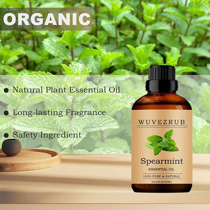 Spearmint Essential Oils, 60ML Pure and Natural Essential Oil - Image 4