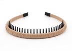 JOBAND 4pcs Hairbands for Women, Non-Slip Zig Zag Headbands, Adjustable Teeth - Image 4