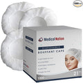Medical Nation 21" Disposable Bouffant Caps |CASE of 1000, Non-Pleated Head by MEDICALNATION