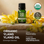 Gya Labs USDA Certified Organic Ylang Ylang Essential Oil - Image 4
