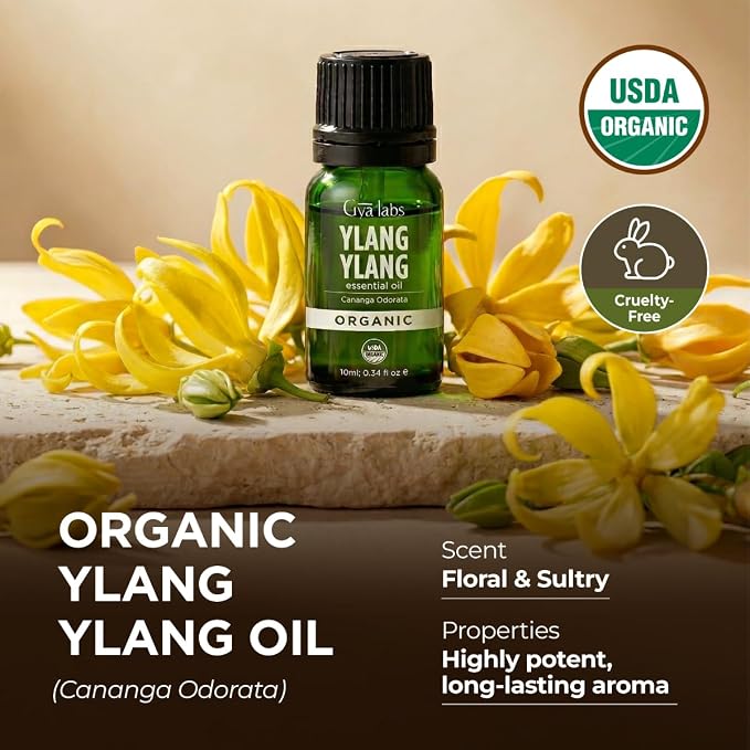 Gya Labs USDA Certified Organic Ylang Ylang Essential Oil - Image 4