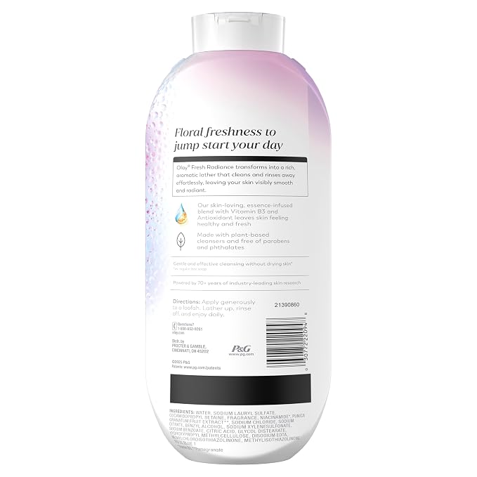 Olay Body Wash for Women, Fresh Radiance, 24/7 Skin-Loving Freshness, Visibly - Image 13